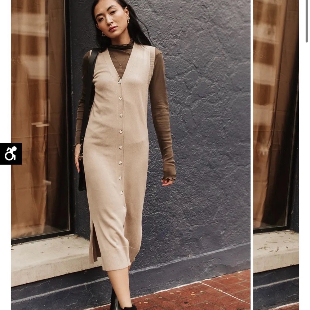 NWT Bohme Parker button up dress